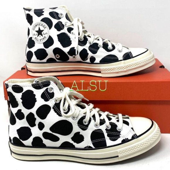 💖MEGA SALE💖Converse Chuck 70 Animal Print Casual Skate Shoes Men’s 167484C - Picture 1 of 11